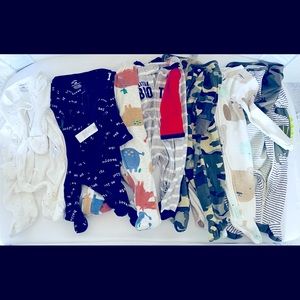 Newborn BABY BOY sleeper bundle! Very gently used!! Like NEW!